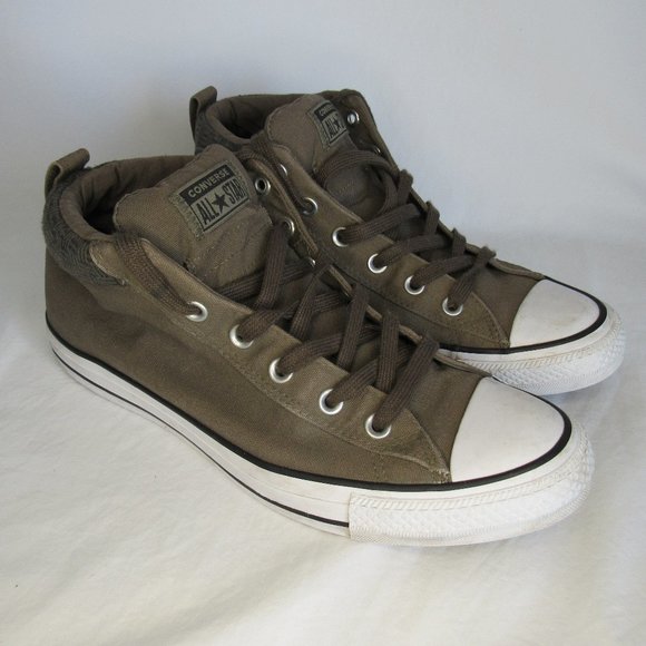 Converse Other - Converse Brown Chuck Taylor All Star Mid Sneaker Men's 9 Women's 11